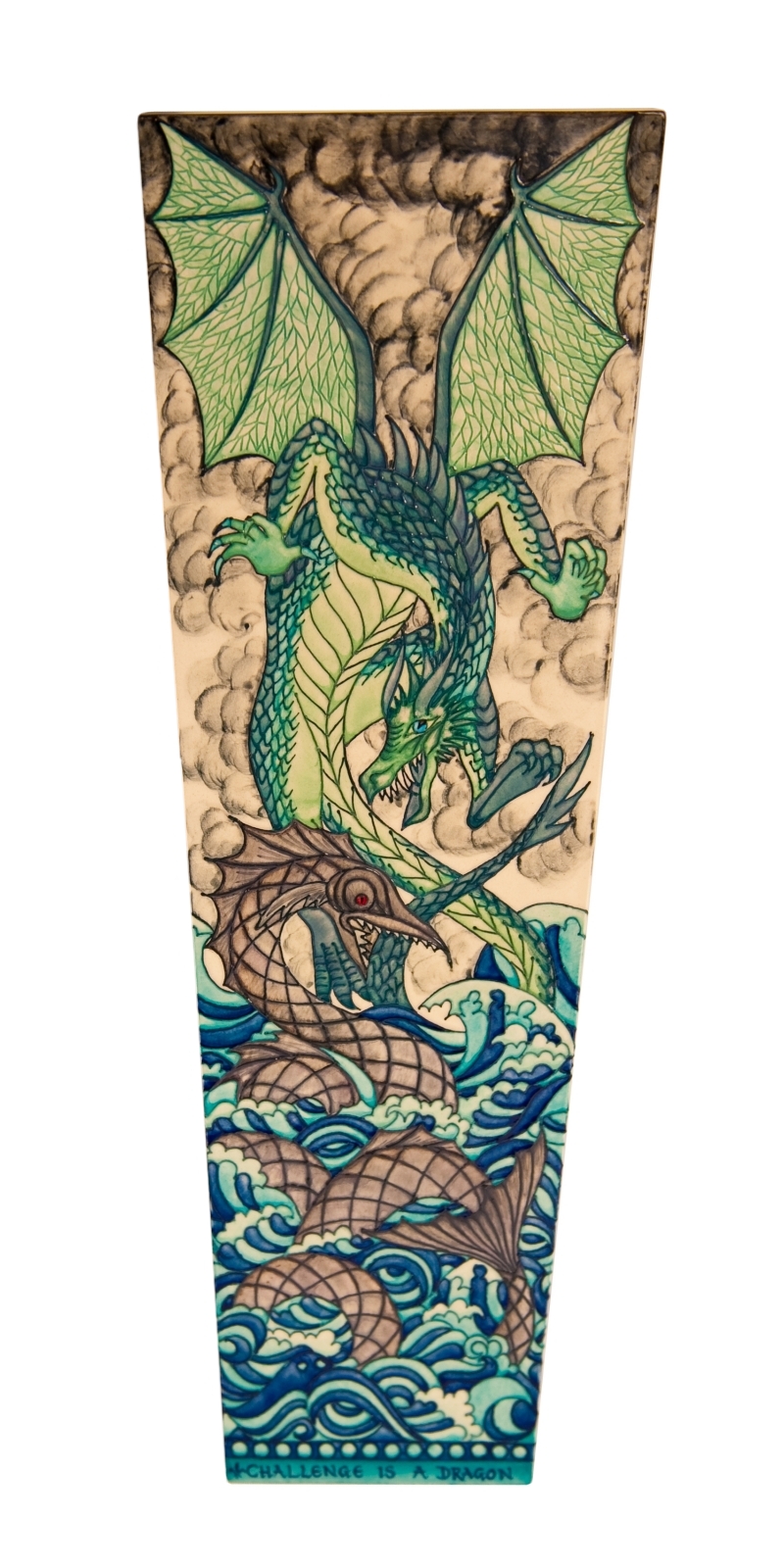 HW designs_Battling Dragon and Sea Serpent_Enlarged